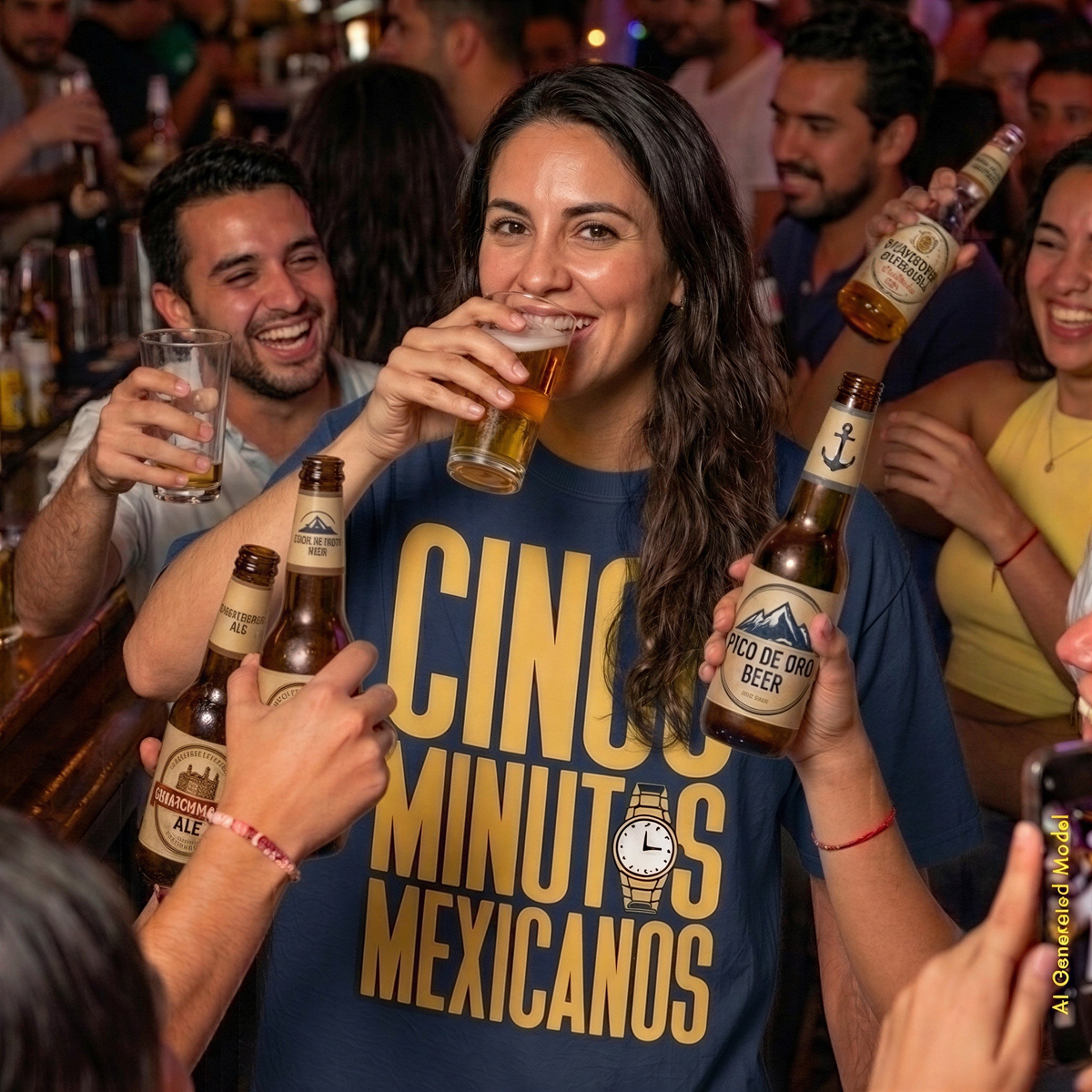 Cinco Minutos Mexicanos - On Trend Style Relaxed Fit Tee
