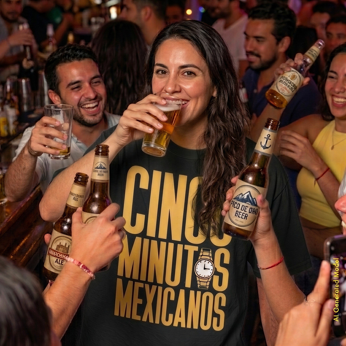 Cinco Minutos Mexicanos - On Trend Style Relaxed Fit Tee