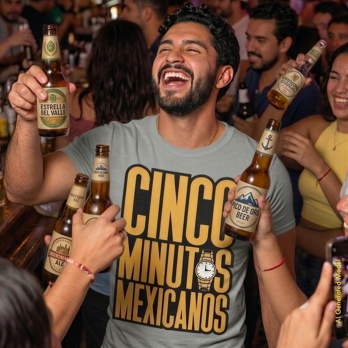 Cinco Minutos Mexicanos - On Trend Style Classic Fit Tee