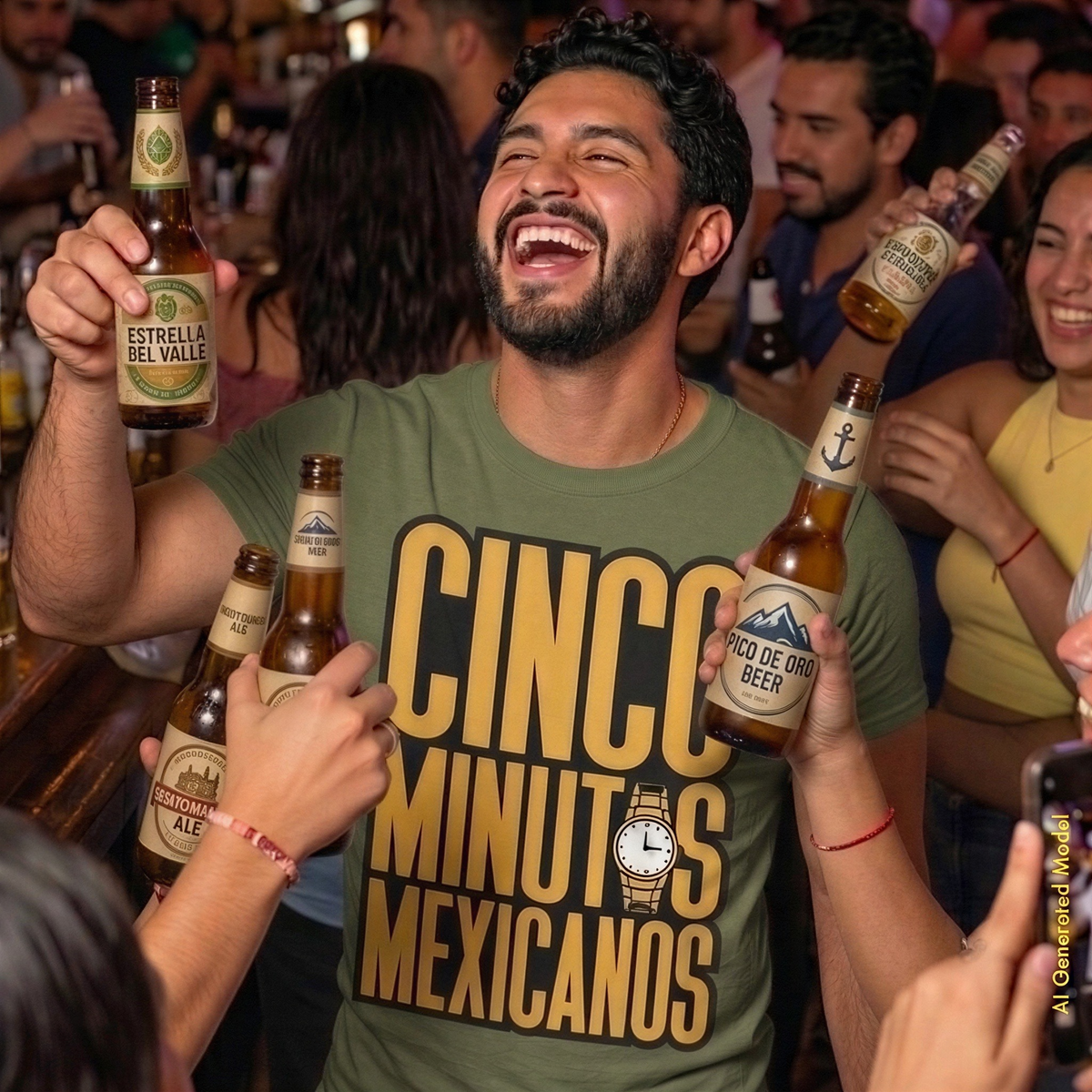 Cinco Minutos Mexicanos - On Trend Style Classic Fit Tee