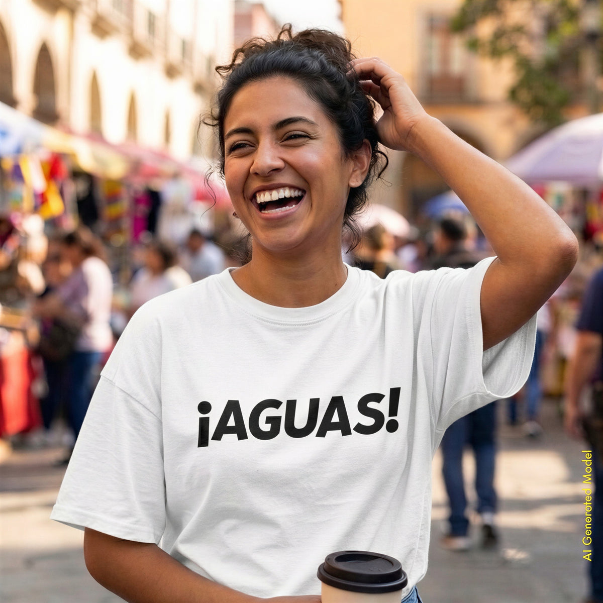 ¡AGUAS! - El Clásico Mexican Expression Unisex Relaxed Fit Tee