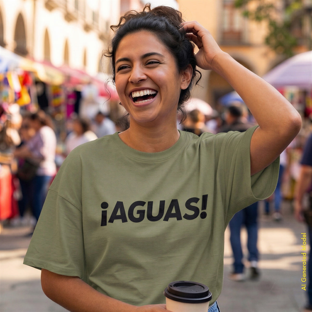 ¡AGUAS! - El Clásico Mexican Expression Unisex Relaxed Fit Tee
